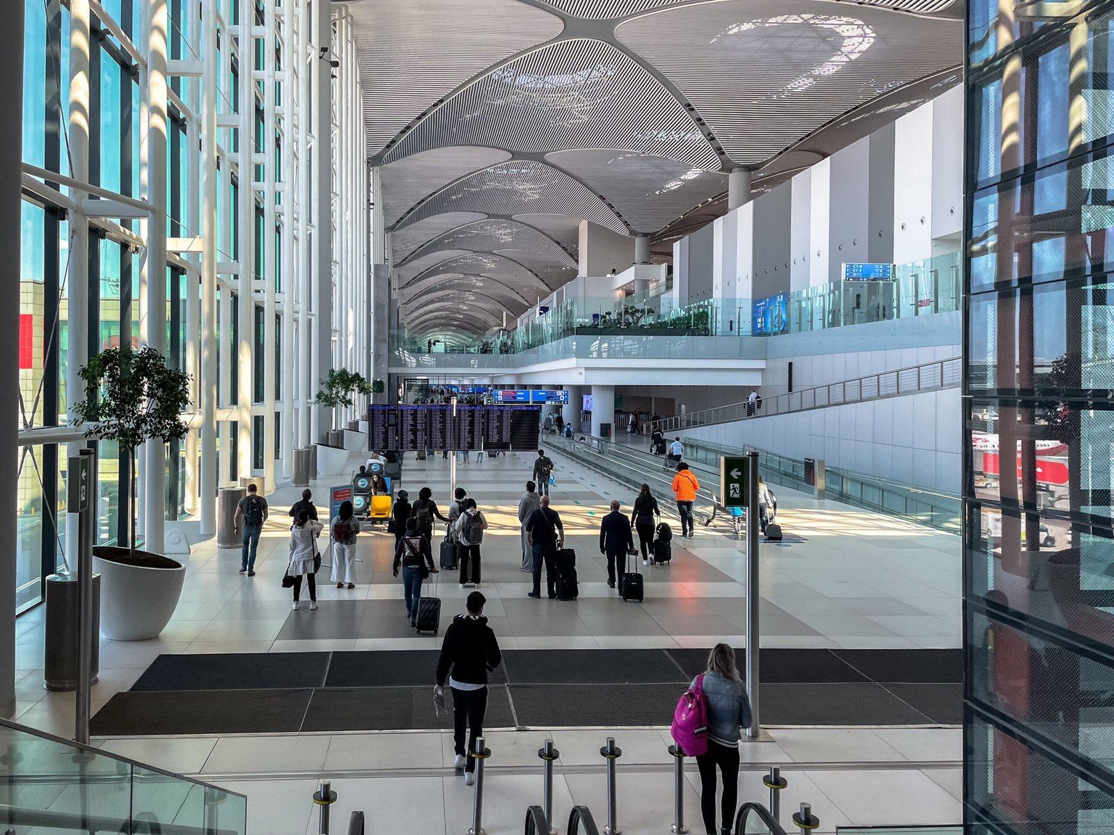 Airport terminal guide